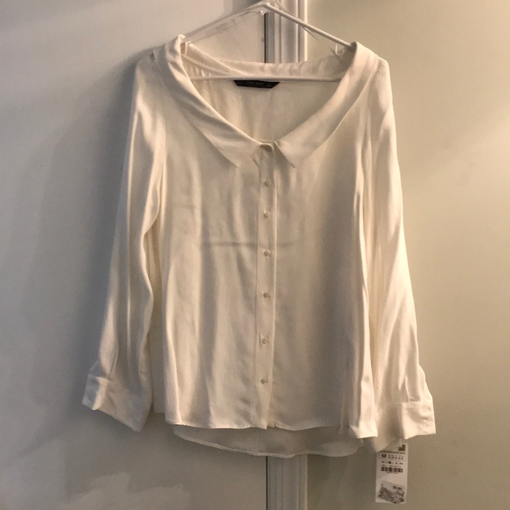 Zara white Blouse
